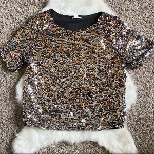 Sequin Top H&M